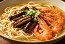 虾爆鳝面-无忧舍-食间旅行者